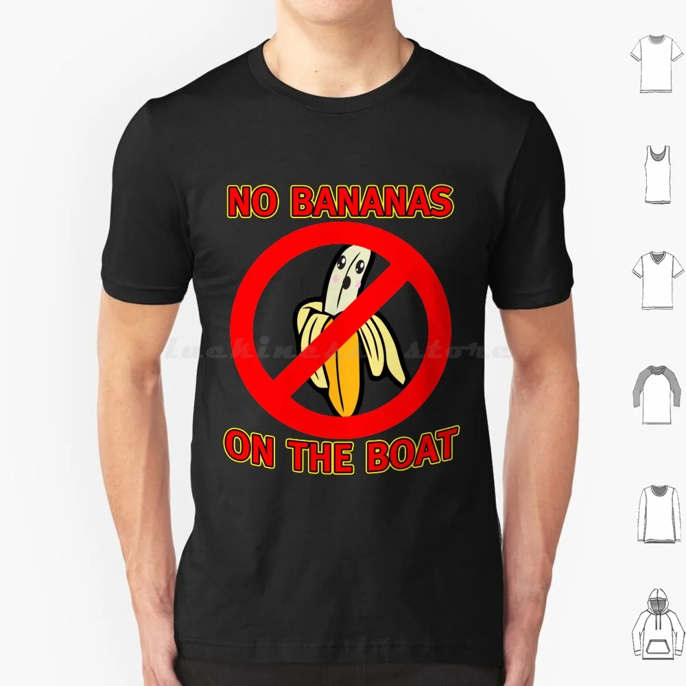 No Bananas On Boat Superstition Shirt Funny T Shirt Cotton Men Women Diy Print No Bananas On Boat Superstition Funny Fishing