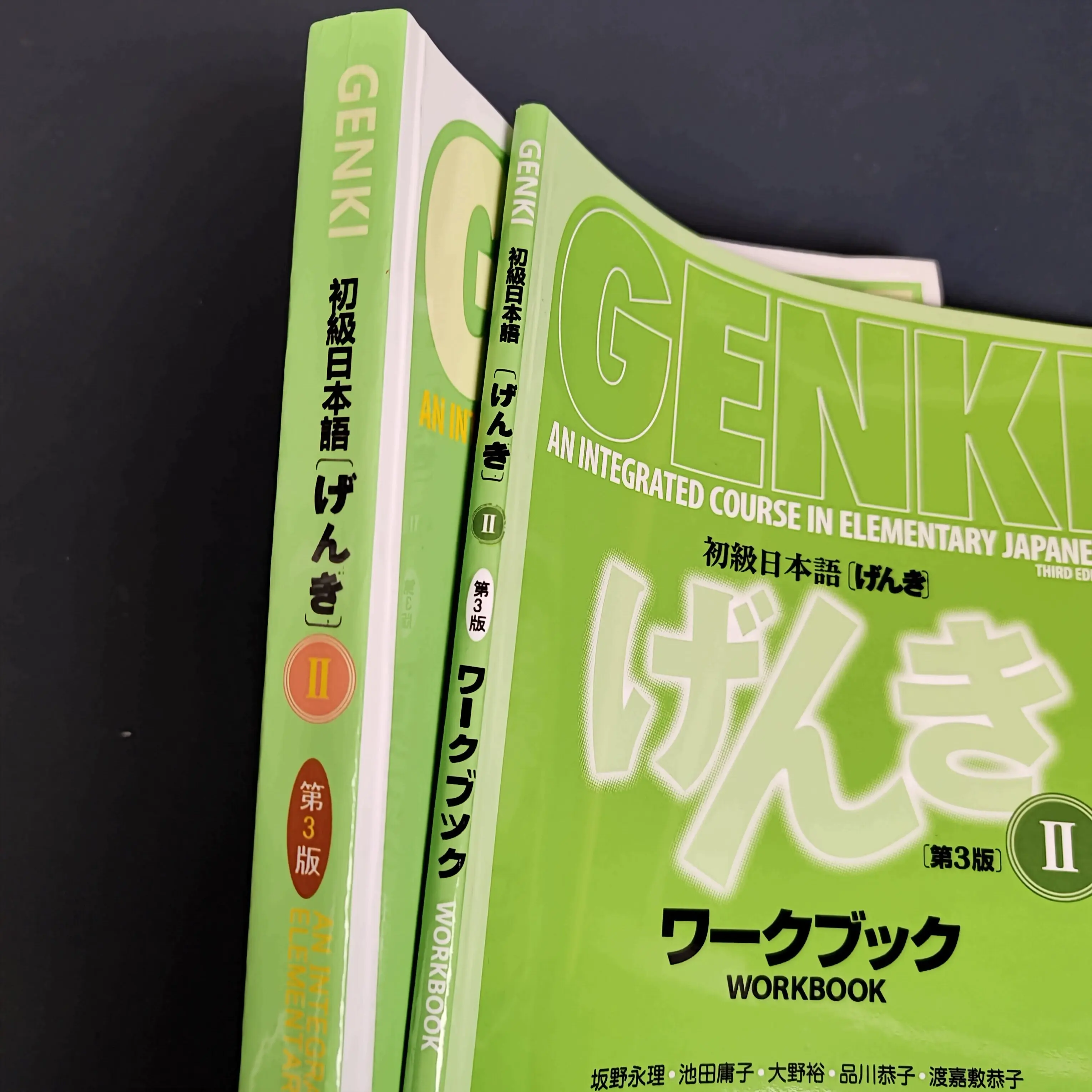 B5 size Genki I Ii Textbook Workbook Answer 3rd Edition Learn