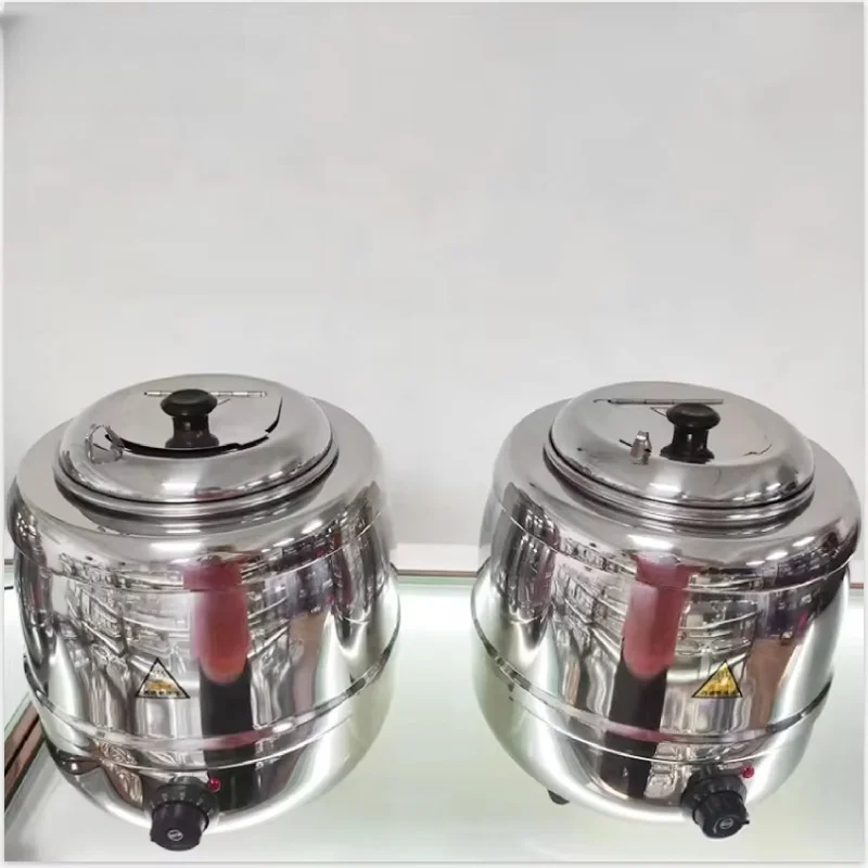 Aluminum electric cooker 13L soup pot, thermal insulation container