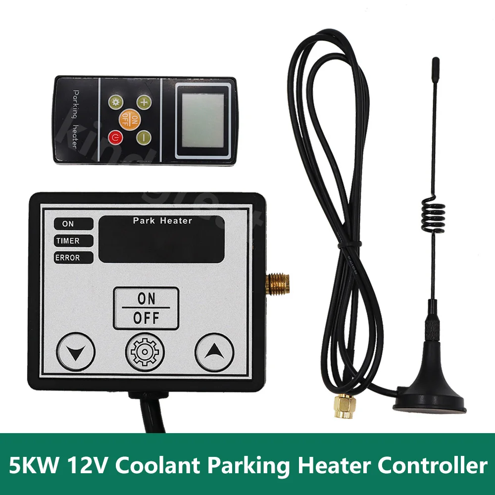 Voor 5KW 12V Diesel/Benzine RV Auto Hydronic Heater Boot Caravan Camper Koelvloeistof Standkachel Controller LCD controller