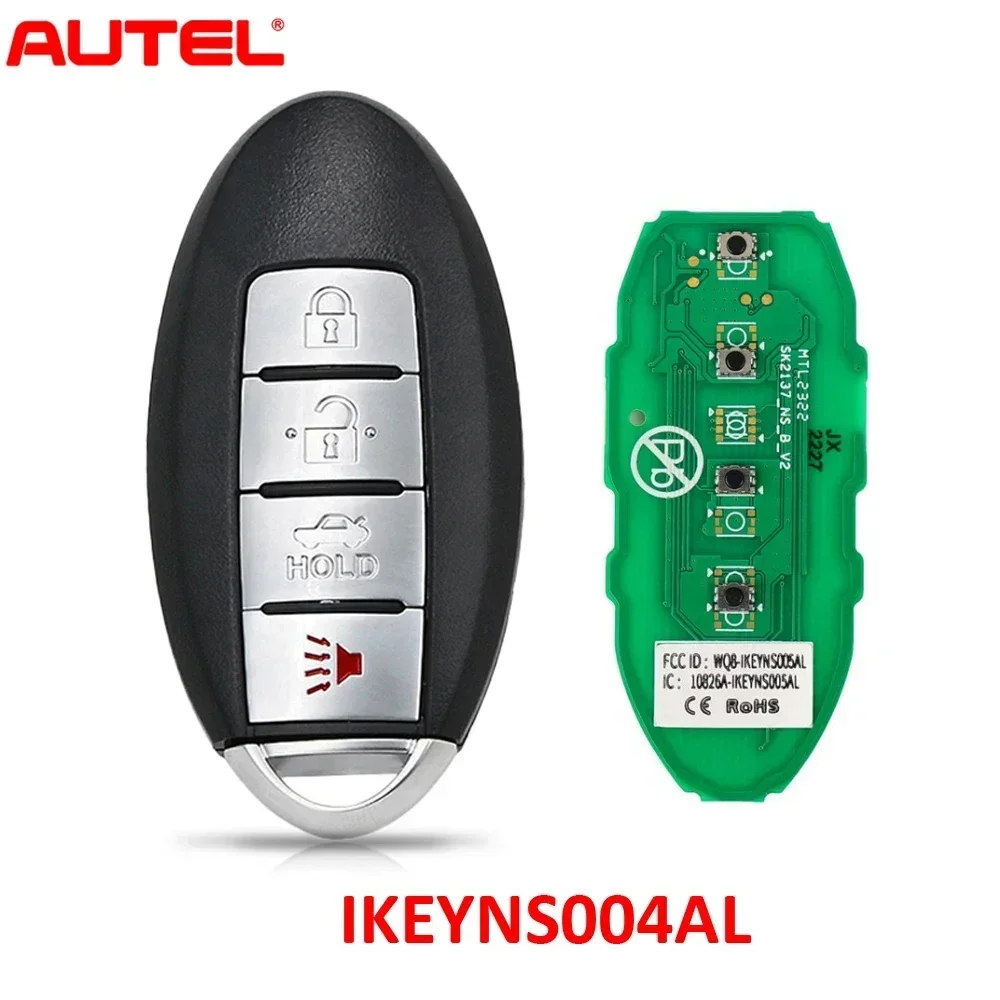 AUTEL Smart Key NS003AL NS004AL NS005AL for Nissan Used with MaxiIM KM100 KM100E IM508 IM608 PRO MAXIIM IKEY Premium Style