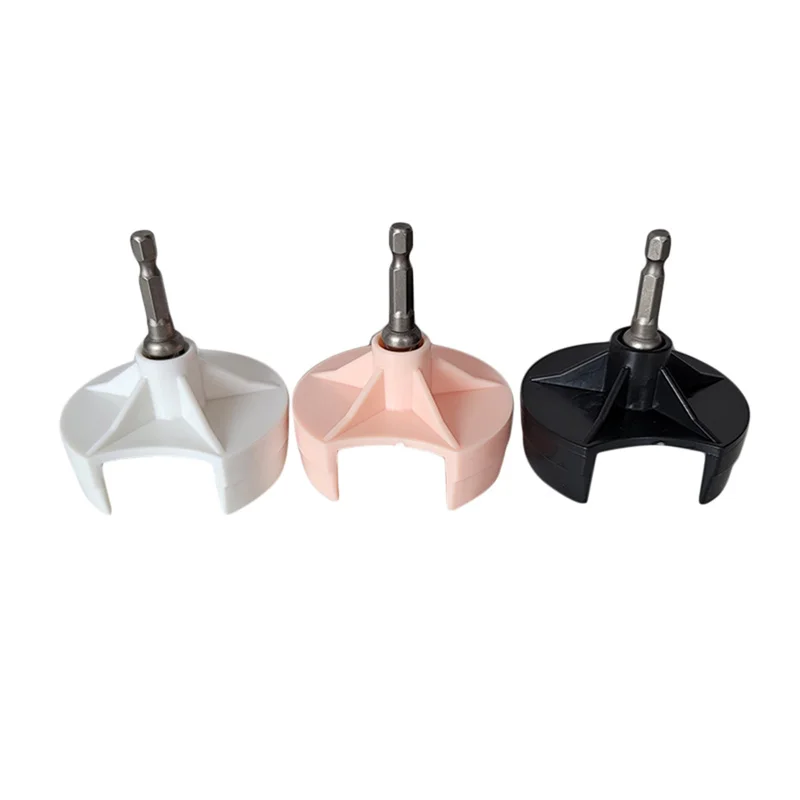Accessorio per trapano per macchina per maglieria adattatore per impugnatura a manovella cacciavite esagonale con punta in acciaio per macchina per maglieria