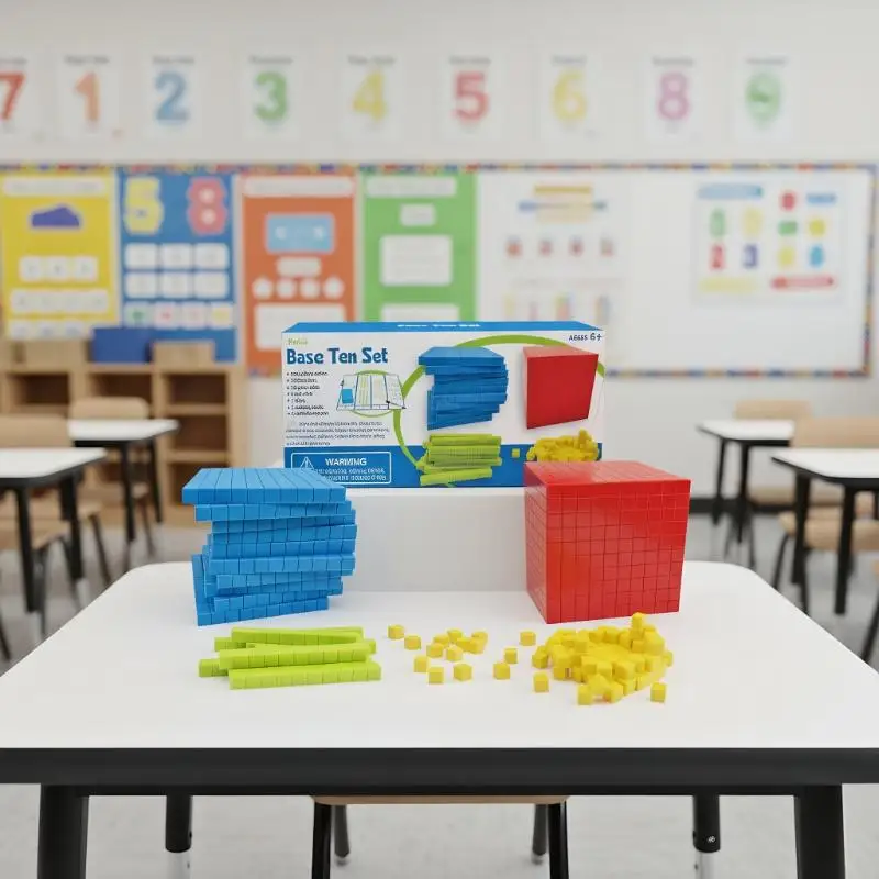 مجموعة مكعبات ألعاب الرياضيات متعددة الأغراض للأطفال للعد - عشرة آلاف قطعة #3