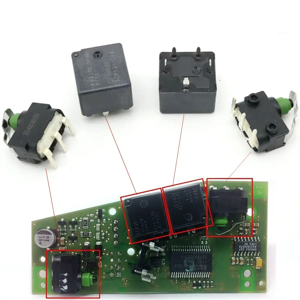 Steering Lock Actuator Module Switch 10-pin Relays Repair Kit For Volkswagen VW Passat Magotan B6 B7L 3C CC J764 ACP131