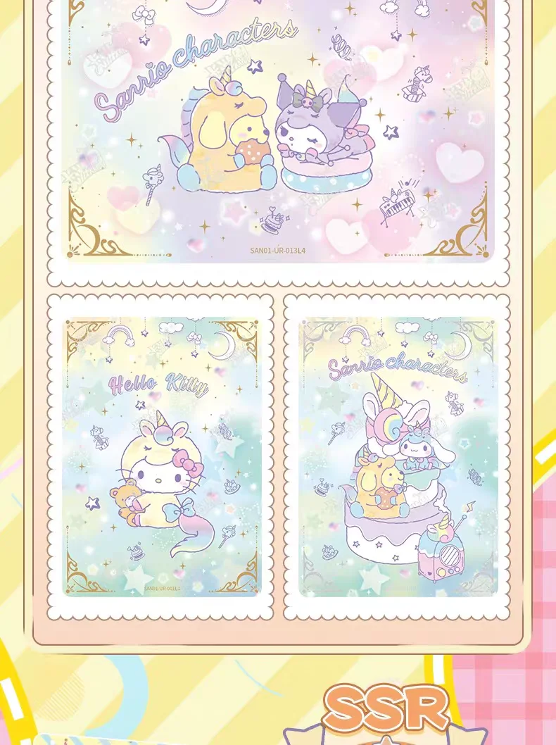 KAYOU Original Sanrio Karte Blumenduft Geschichte Mengmeng Collection Pack Sanrio Familie Sammelkarten Spielzeug Geschenke – Detail 5