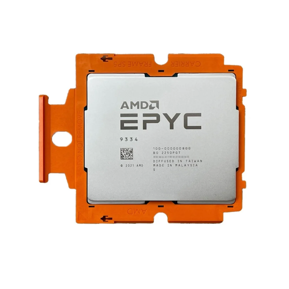 

Массовый процессор EPYC 9334 Genoa, 32 ядра, 2,7 ГГц, 64 потока, SP5, DDR5, PCIE 5,0, разблокированный процессор