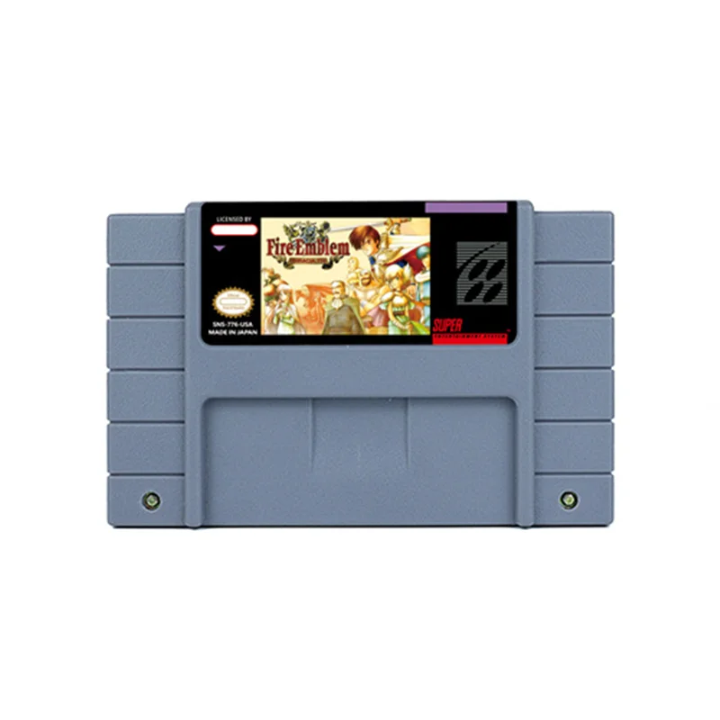 Fire Emblem Genealogy of the Holy War or Mystery of the Emblem or Thracia 776 RPG Game for SNES 16 Bit Retro Cart Children Gift