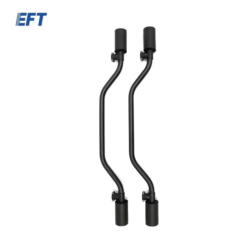 Barre transversale de train d'atterrissage pour EFT G630 G620 G420, 25mm de diamètre, 880mm de longueur, forme courbée, ensemble de 2 pièces