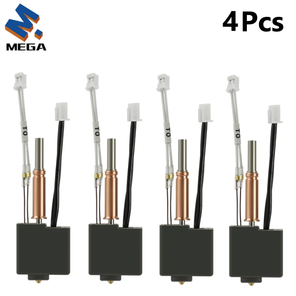 Für Anycubic Kobra 3 V2 Hotend Düse Thermistor Heizung 24V 50W Heizblock für Anycubic Kobra 3 Combo Ersatzteile Zubehör