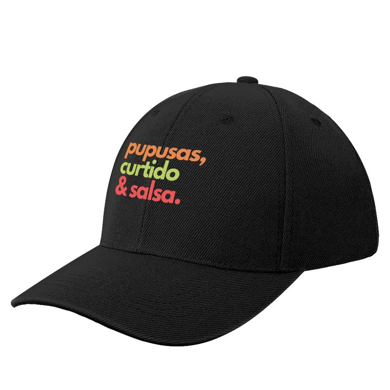 Pupusas curtido salsa Baseball Cap dad hat Dropshipping Hat Beach Male Women's