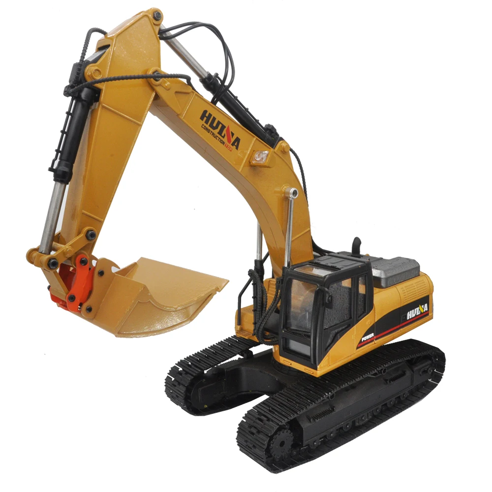 RC جديد المعادن واسعة حفارة مسطحة دلو ل Doube E EC160 E010 E111 HUINA 1592 1535 1550 1580 1593 1594 1599 RC حفارة أجزاء
