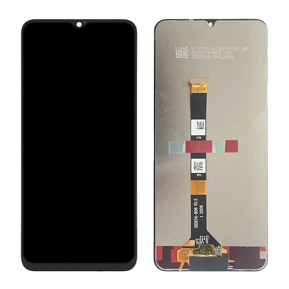 For Realme C61 RMX3939 LCD Display Touch Screen Digitizer Assembly