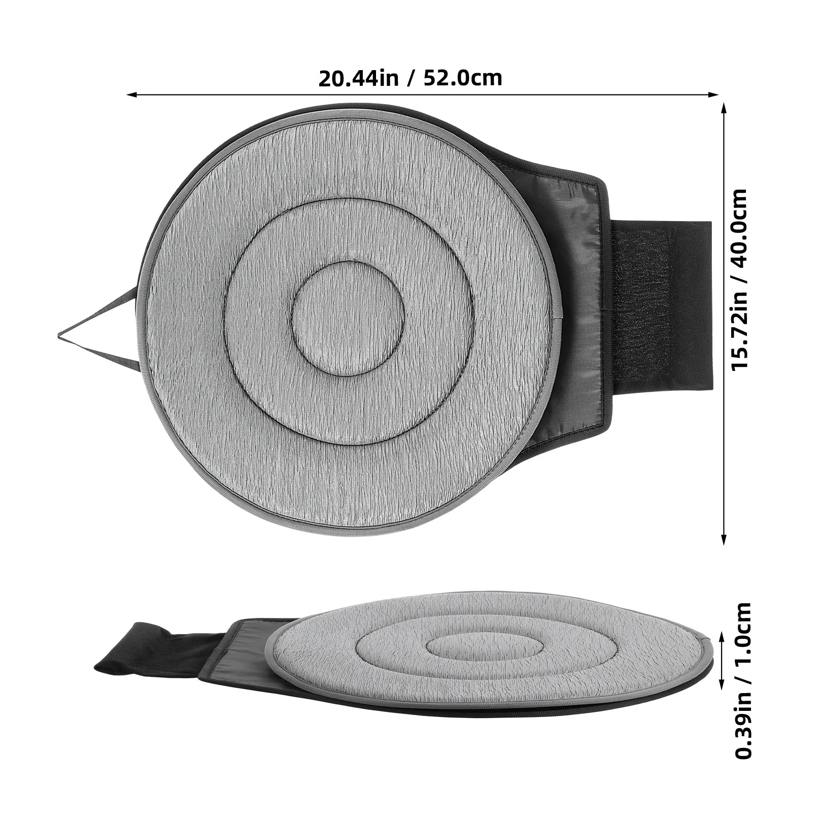1Pcs Rotating Car Seat Cushion Soft Comfortable Swivel Pad Non Slip for Car Chair Mobility Support Swivel Chair Pad