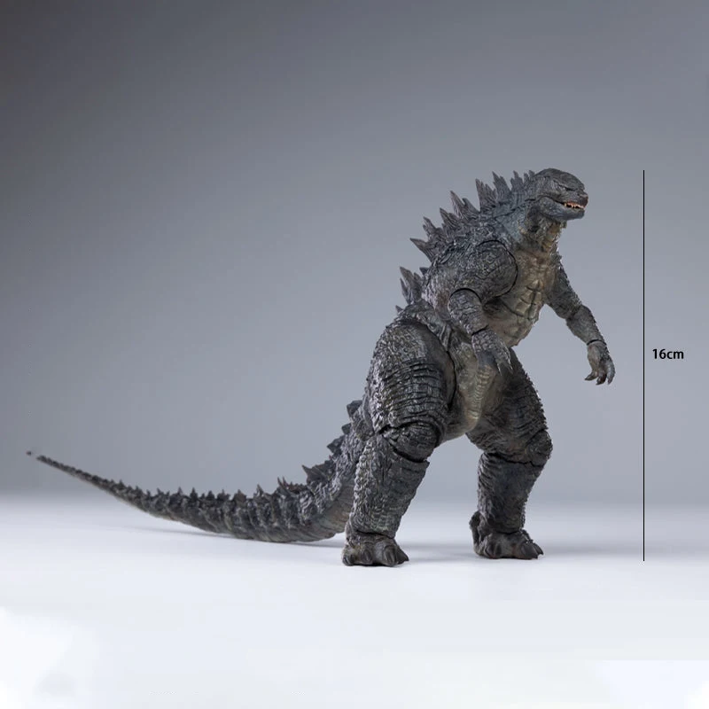 متوفر في المخزون سلسلة HIYA الأساسية الرائعة Godzilla 2014 شخصية Godzilla، مجموعة نموذج هدية