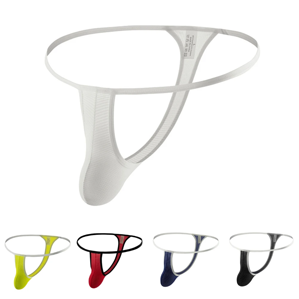 

Party Wear Breathable G-String Male Underwear Breathable Pouch Underwear Underwear Comfortable Fit Elastics Waistband