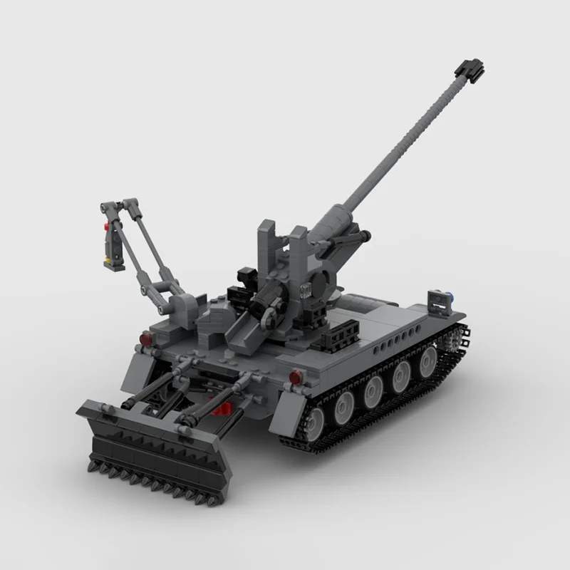 装甲車モデル Moc ビルディングレンガ モジュラー M107 SPG Trank モデル テクノロジーブロック クリスマス DIY おもちゃ 建設セット ギフト