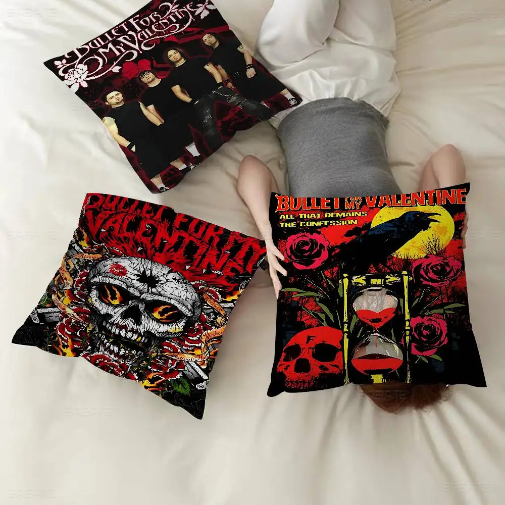 

Singer Bullet For My Valentine Cushion Cover Decorative Pillow Sofa Home Decor Case Pillow Cases