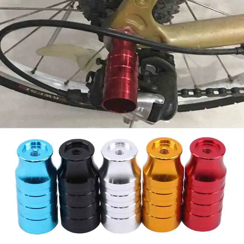 Cycling Bicycle Quick Release Axle Front Lamp Headlight Holder Aluminum Alloy Hub Frame Extension Rack