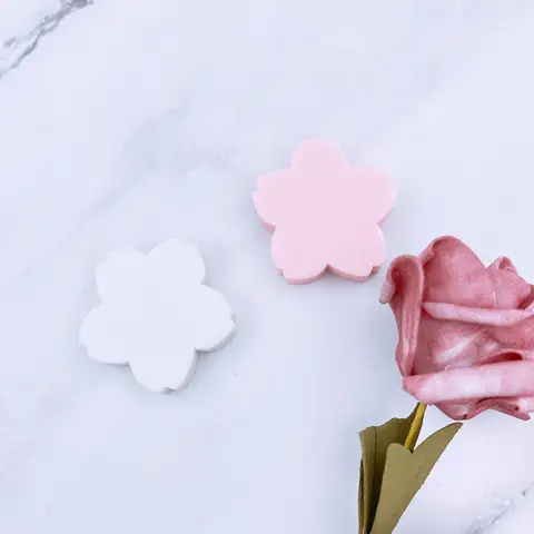 2 st/set Season of Sakura Kawaii Rosa Suddgummi för Pennor Söta Pappersartiklar Nyhet Skolmaterial Kontorsmaterial Studentpresent 10 best sales rosa suddgummi - №9