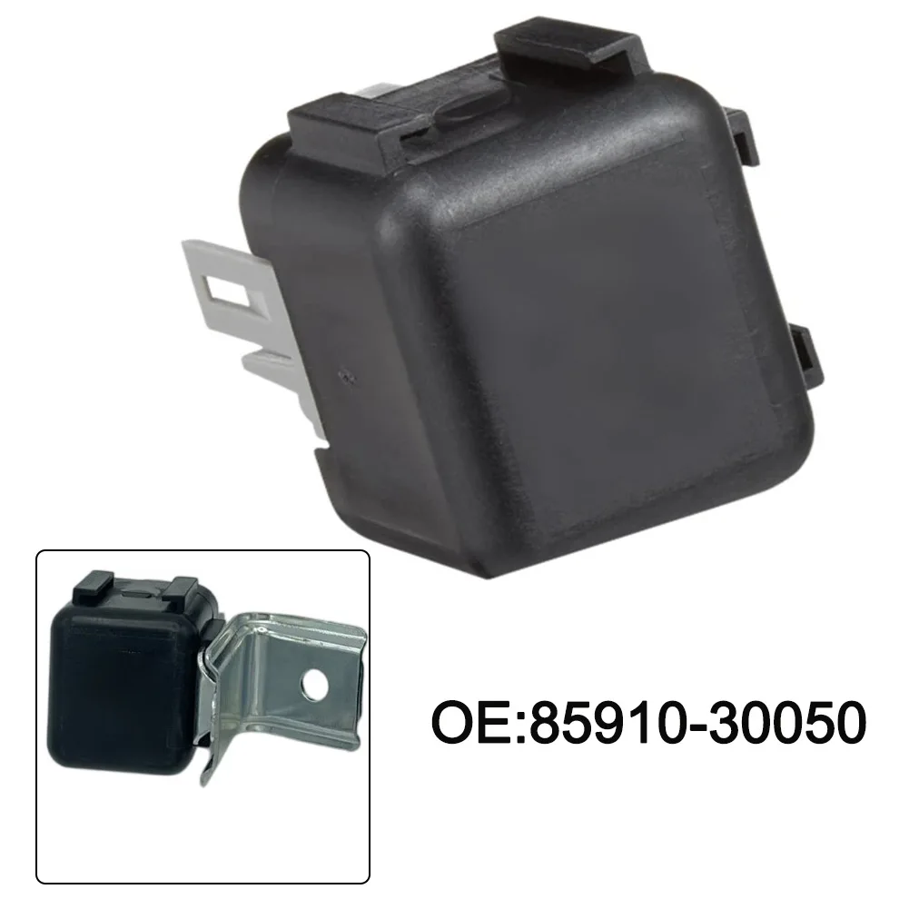 

85910-30050 Car Relay Assy For-Toyota -Starlet KP61 -Corolla AE86 AE92 MR2 -Camry -Supra -Cressida 1980-1997 Black Plastic