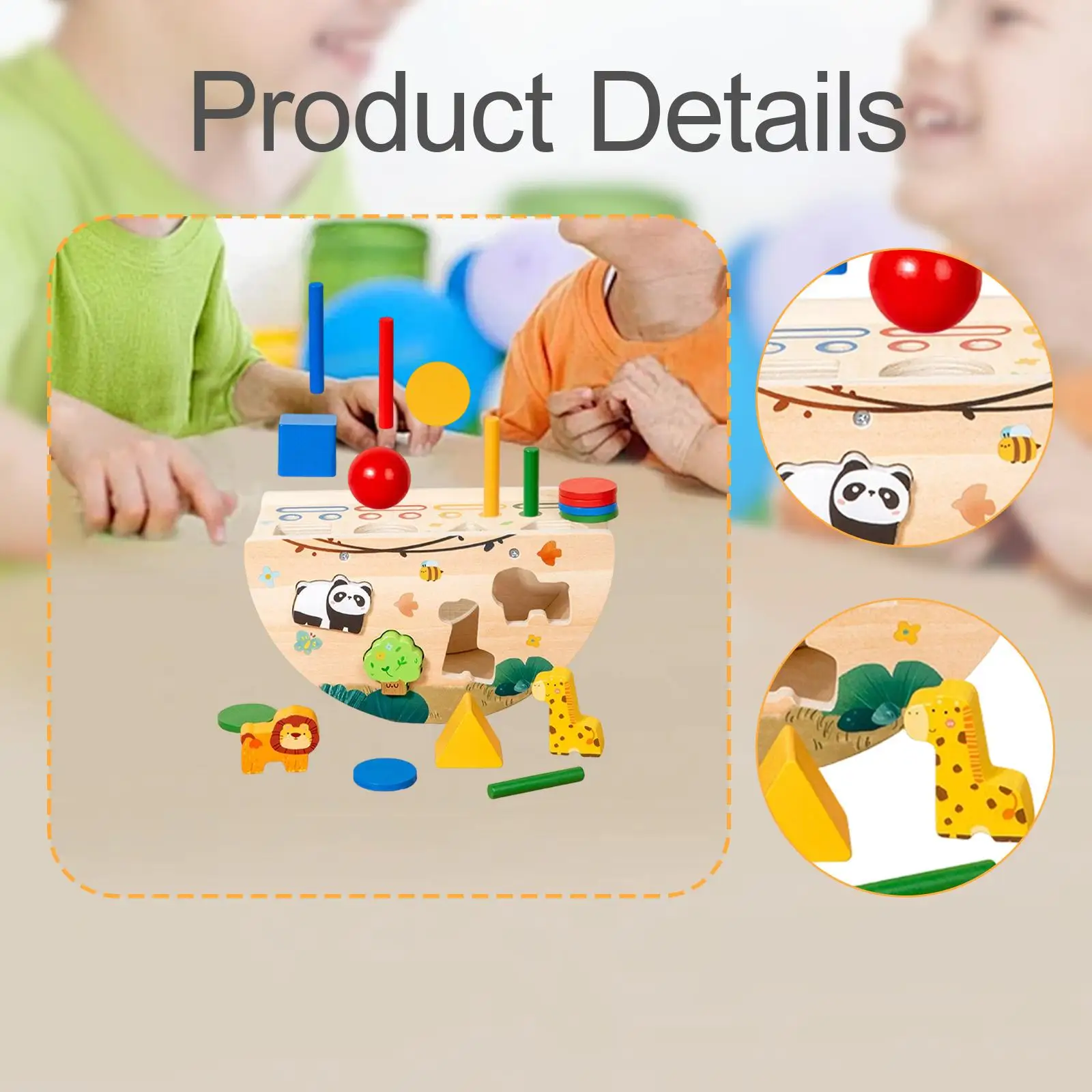 

Деревянные развивающие игрушки для развития навыков решения проблем, подарки на день рождения для детей 1-3 лет