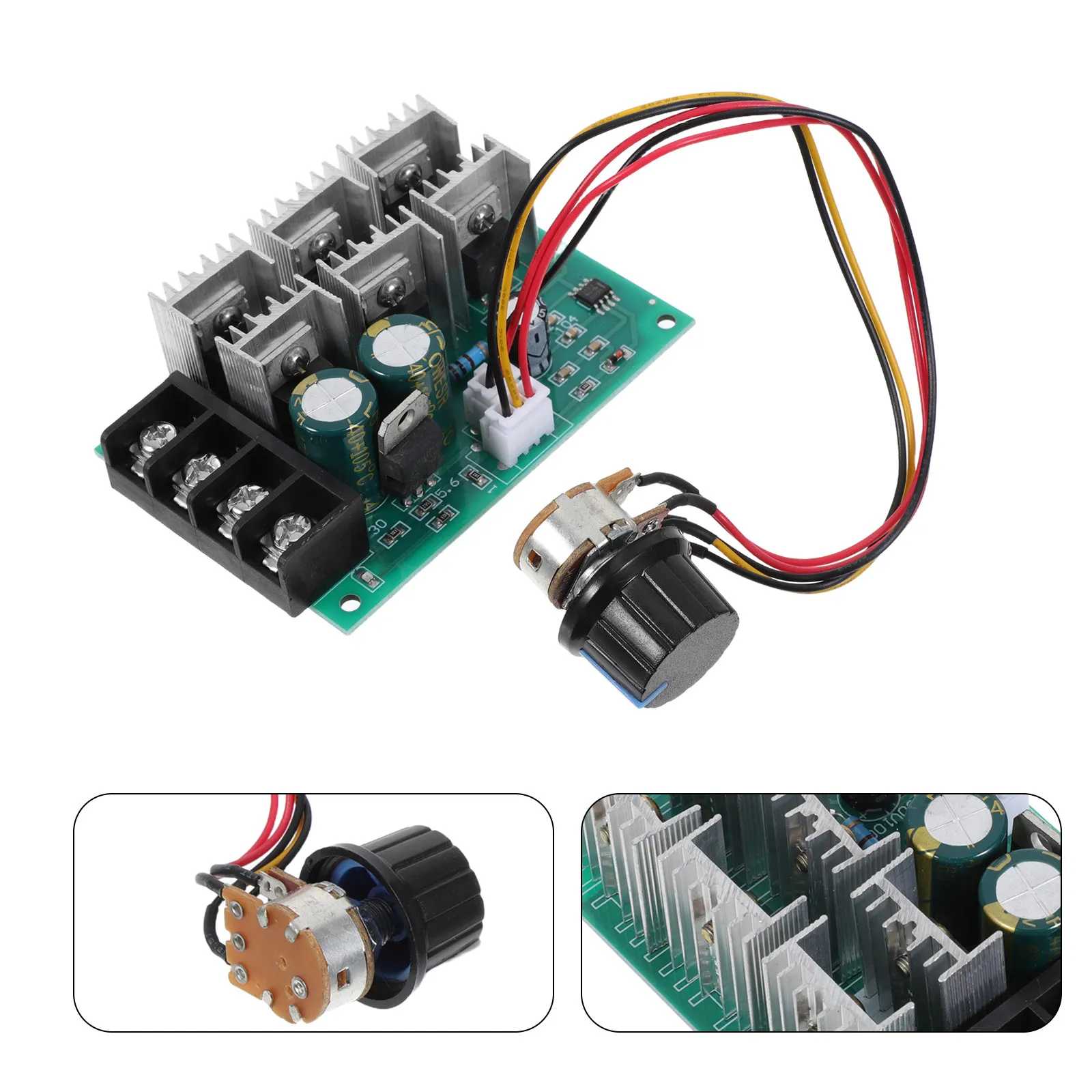 Dc Motor Speed Controller Kit Pwm Regulator for Brushed Dc Motors Precise Adjustable Speed Control Industrial Automation Smart