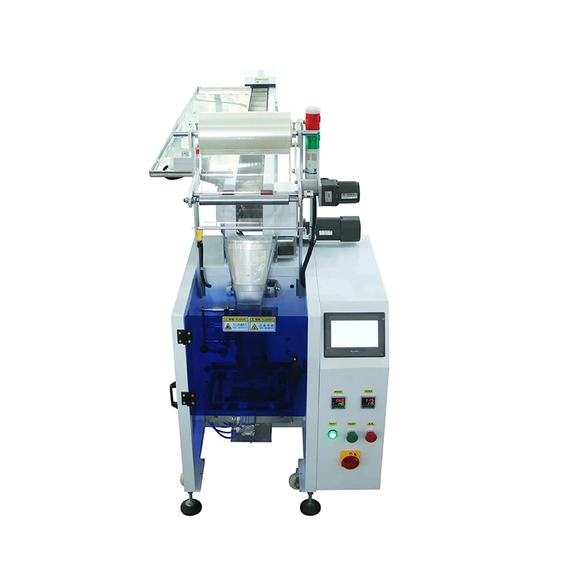 Good price vertical counting manual feeding toothpick packaging machine chain bucket type hardware packing machine