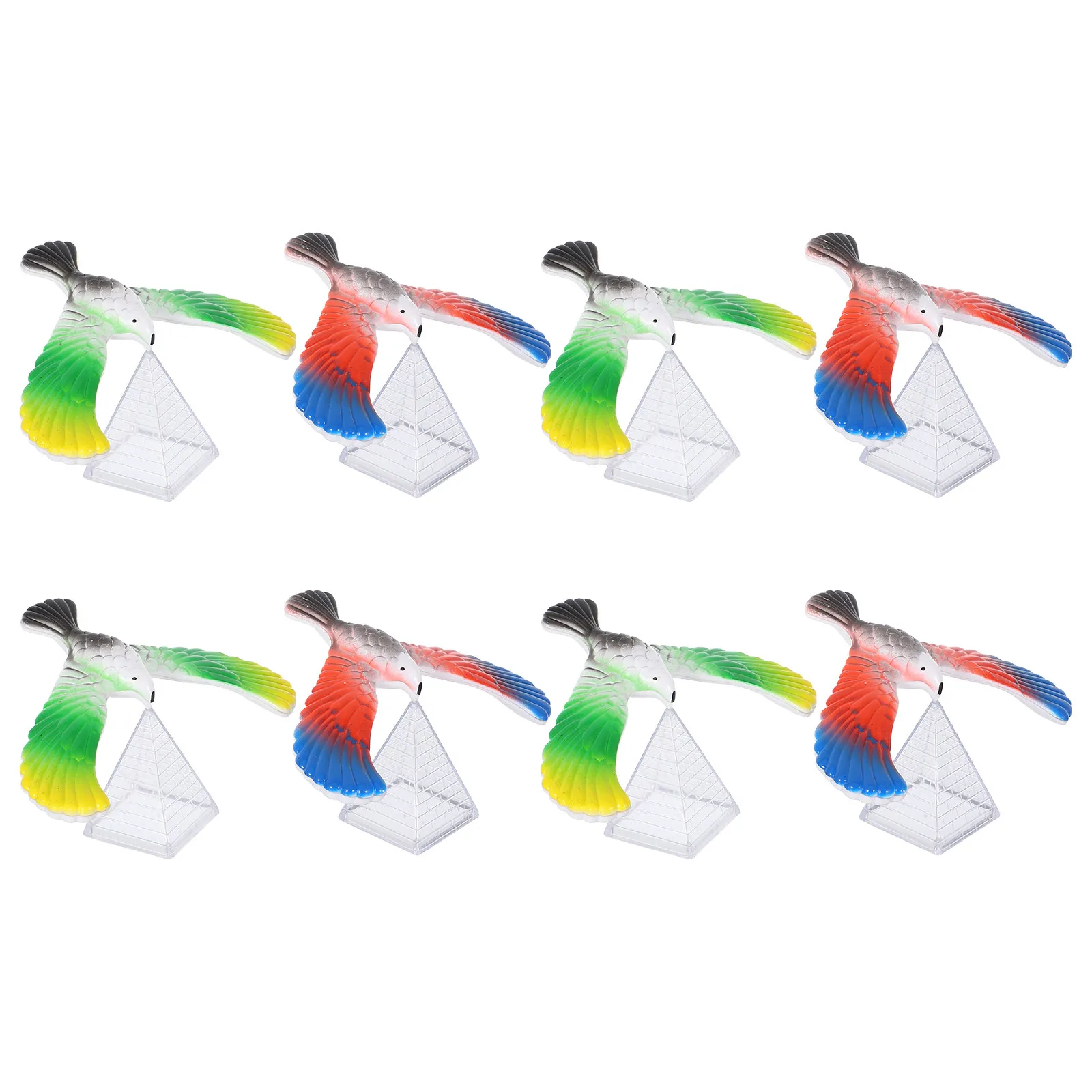 

Набор для игры в балансировку «Орёл» (8 шт.) — развивающая игрушка для дошкольников, улучшающая пространственное восприятие и концентрацию, для семейного досуга