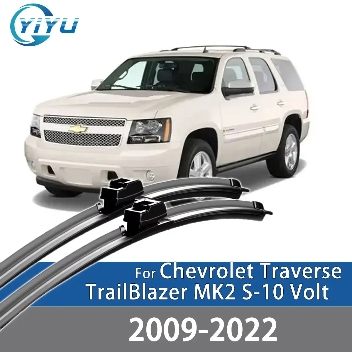 

2 шт. передние дворники для Chevrolet Traverse TrailBlazer MK2 S-10 Volt 2009-2022, аксессуары для лобового стекла