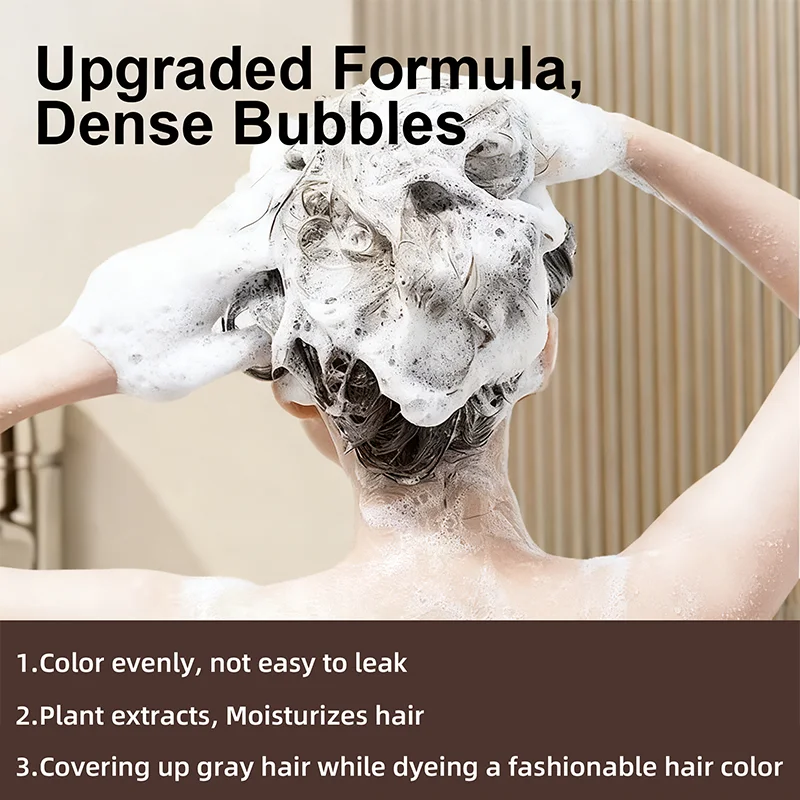 YUITIKUE 4 In 1 Brown Hair Dye - огляд і ціна Hair Spray Color