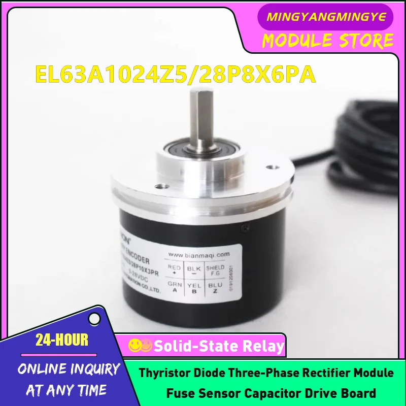 

EL63A1024Z5/28P8X6PA EL63A1024S5/28P10S3JR EL63A200Z5/28C10S3MA NEW ORIGINAL ENCODER IN STOCK