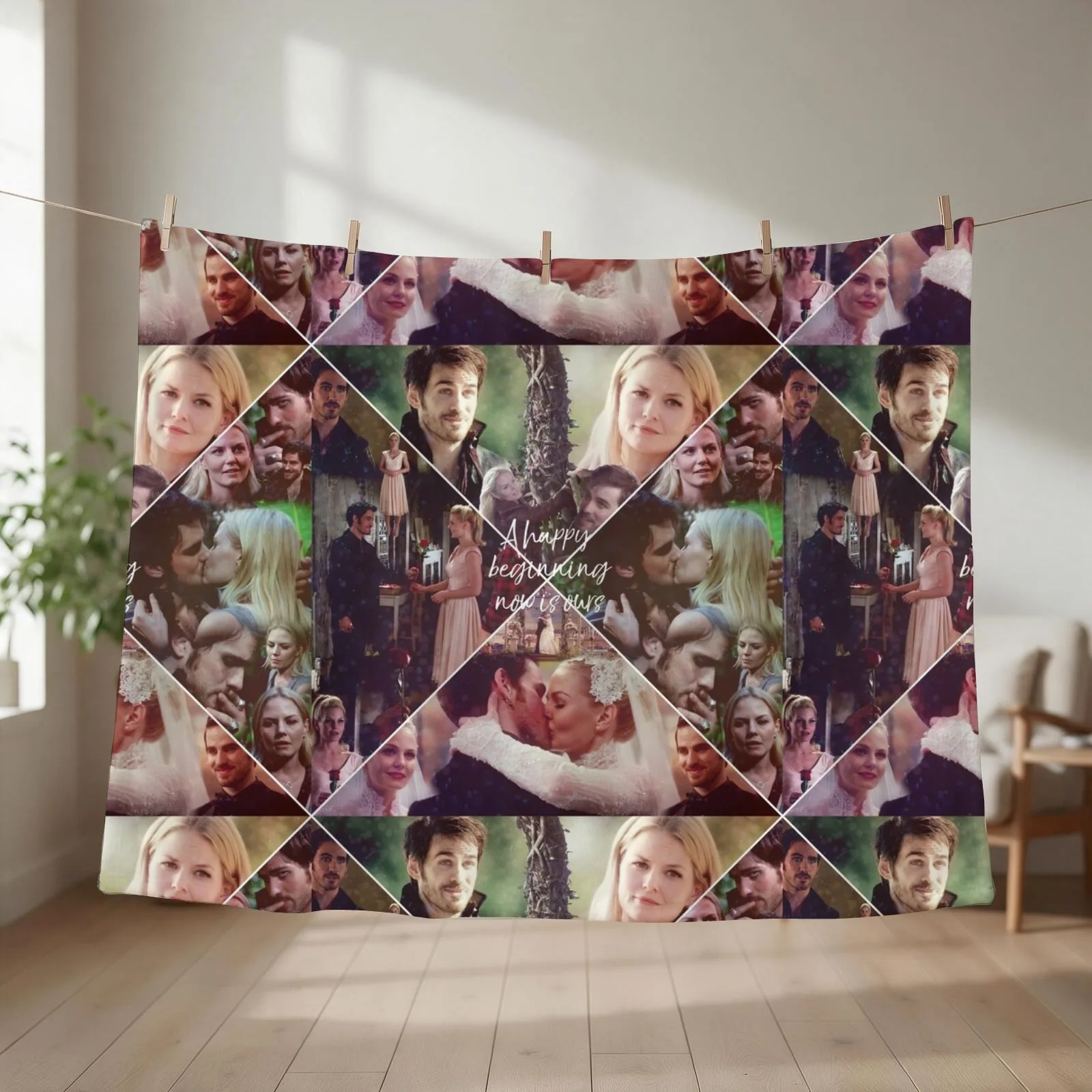 Development of Captain Swan Throw Blanket couch cozy soft plush fuzzy picnic outdoor blanket