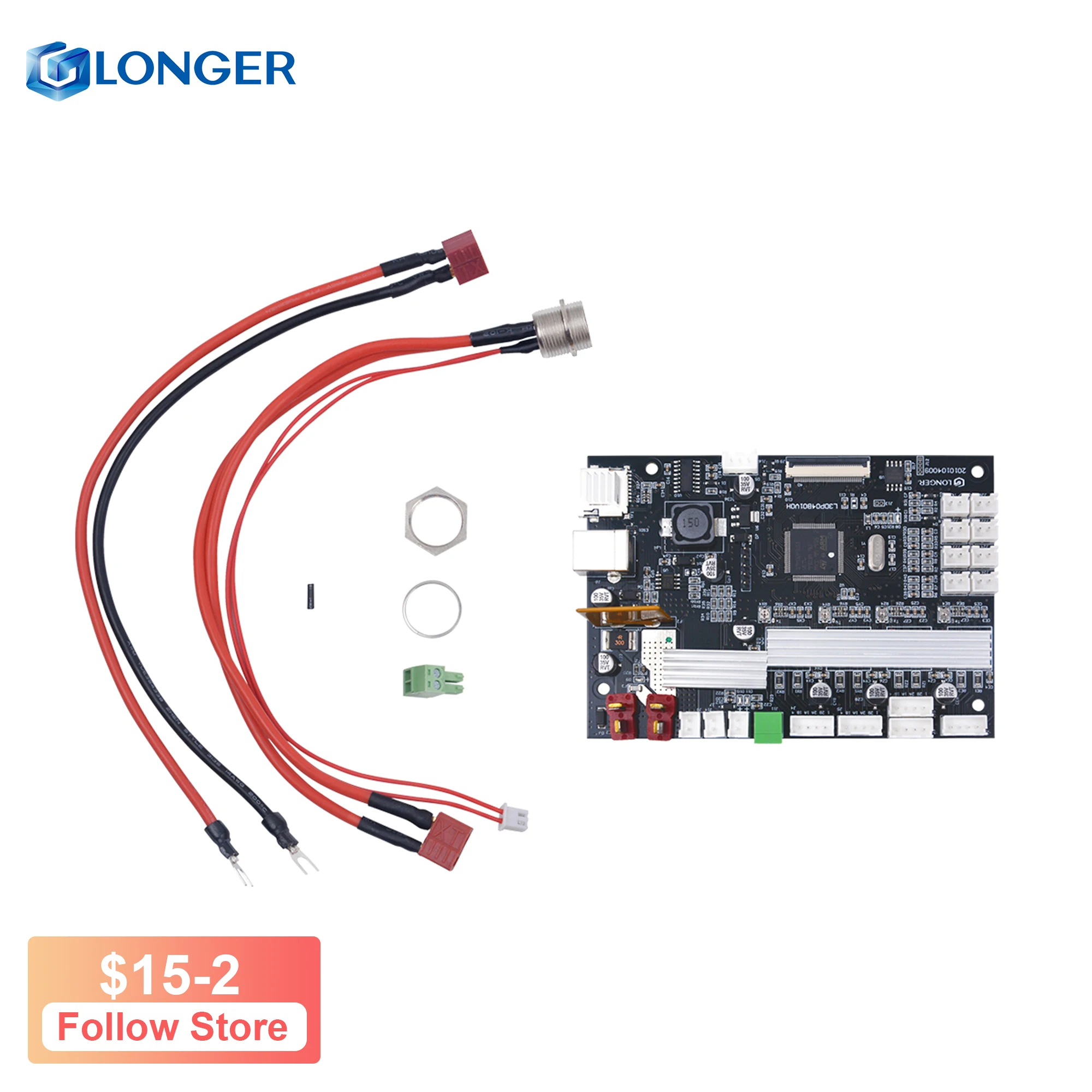 Länger lk1/lk4 mainboard alfawise u20/u30 mainboard original 3d drucker motherboard longer3d motherboard länger 3d