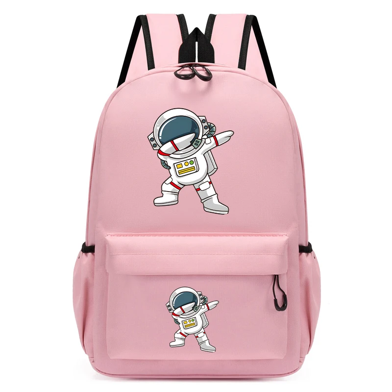 Mochila escolar con estampado de dibujos animados para niños y niñas, bolsa de libros Kawaii, Mochila para guardería