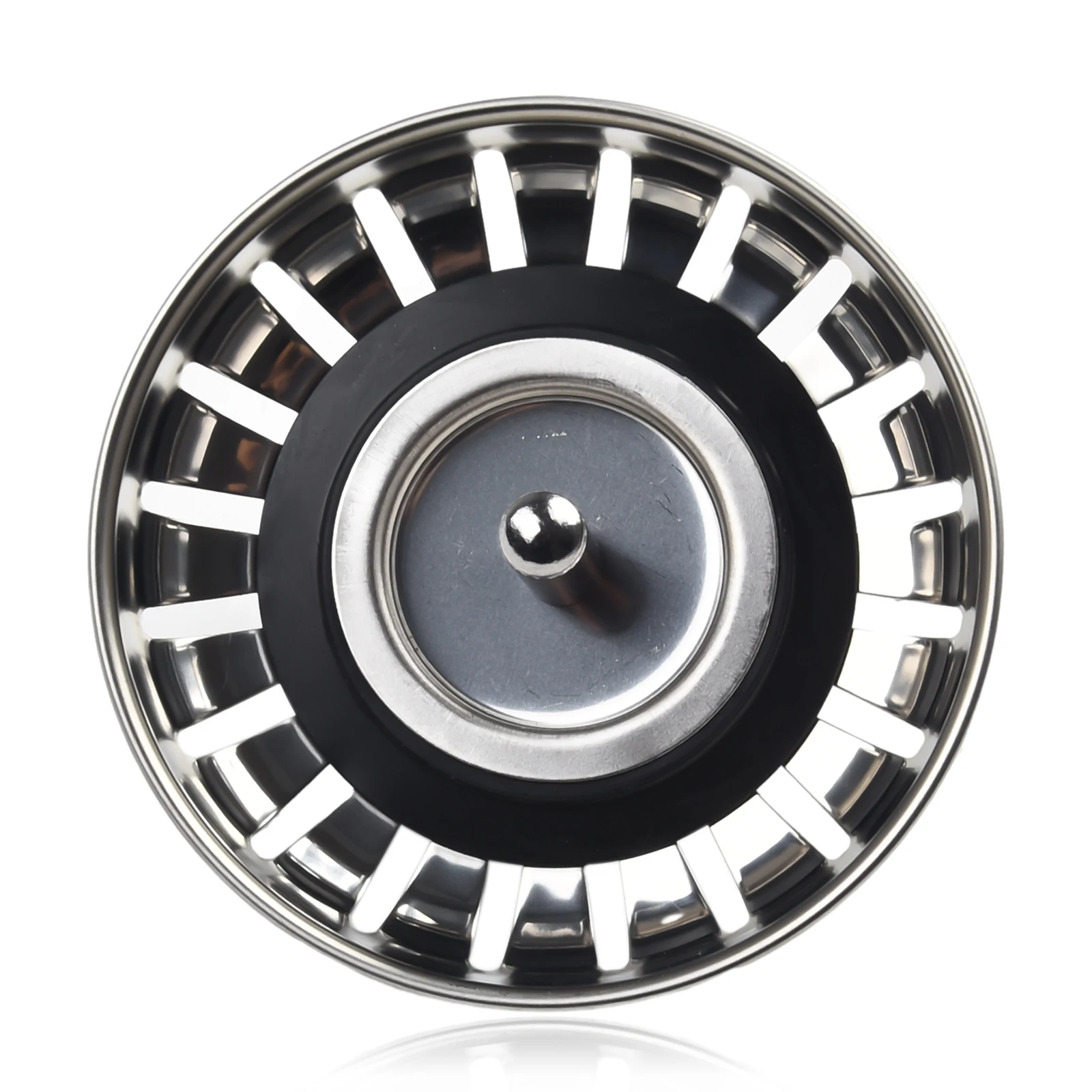 84mm Fixing Pin 80mm 82mm Showers Sink Strainer Sink Plug Basin Drain Filter Plug Hole Replacement Stainless Steel