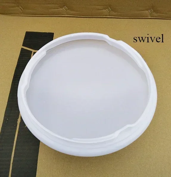 Home Durable Ceiling Fan Plastic PVC Round Lamp Lampshade Cover Led Light Diffuser Cover for Ceiling Fan Parts