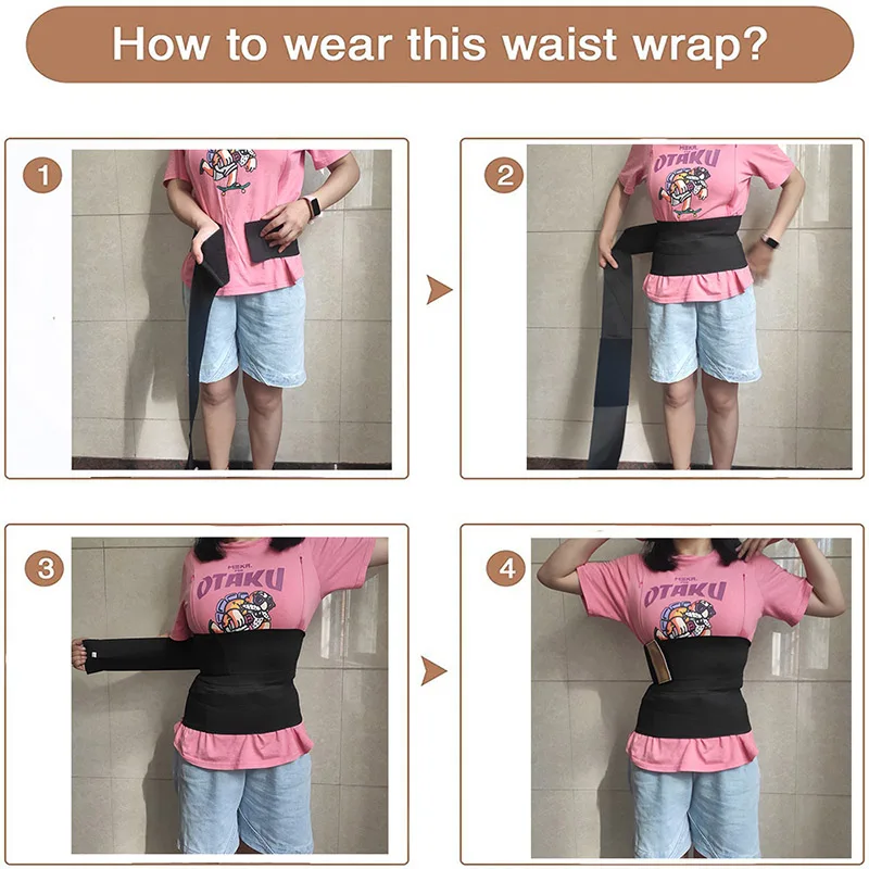 Waist Bandage Wrap Trimmer Belt Waist Trainer Body Shapewear Tummy Woman Flat Belly Slimming Gain Postpartum Sheath Belt Corse