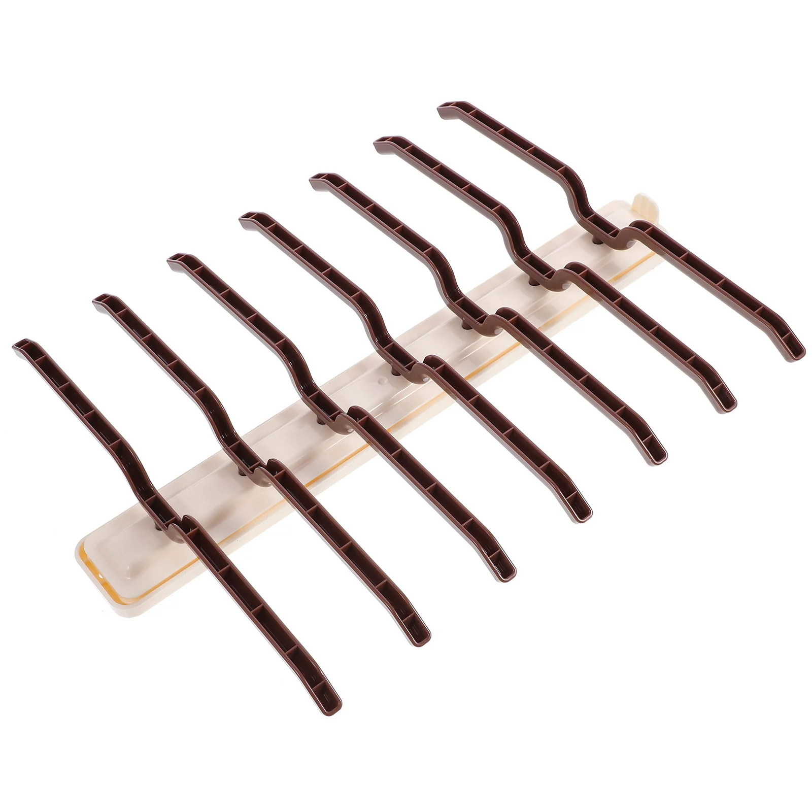 

Retractable Trouser Rack Wardrobe Slide Rack Large Capacity Hanging Hooks Easy Install Space Saver Wardrobe Adhesive Hanger