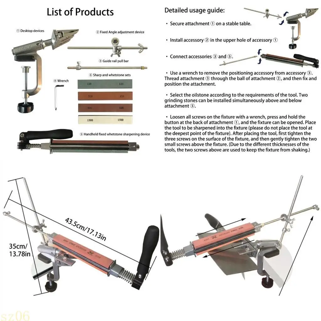 

Q2Q4 Профессиональная точилка для ножа 360 ° Слип-дизайн с фиксированным углом кухонная точилка с 4-х питтонами заточена
