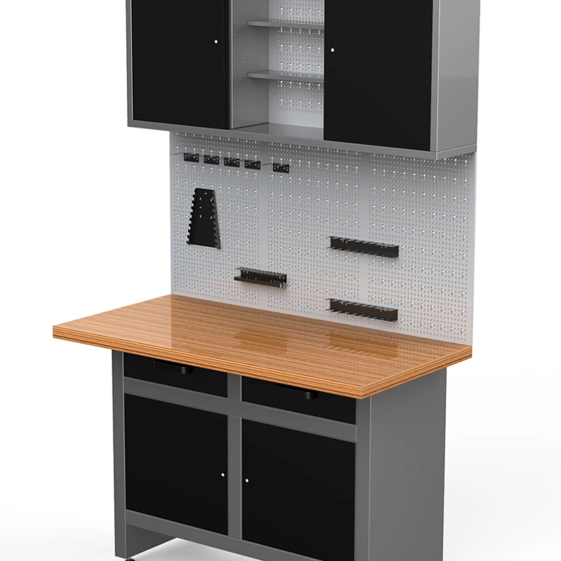 

Worktable, table, console, workstation, tool cabinet, tool table, auto repair combined tool cabinet for workshop.