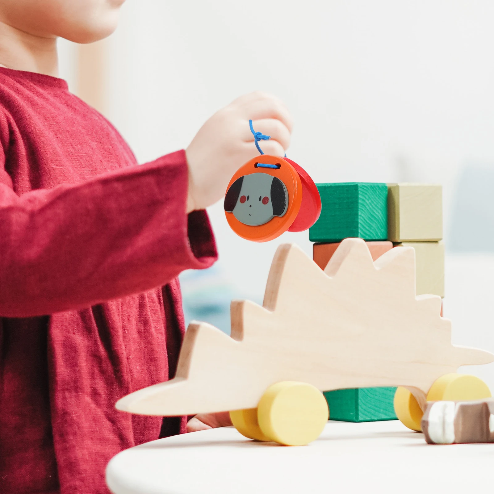 7 قطع من صنجات الحيوانات للأطفال، أدوات الموسيقى الموسيقية للأطفال الصغار، ألعاب الأطفال