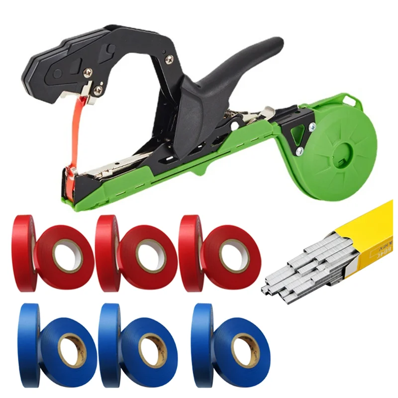 AY03-Pflanzenanleimmaschine, Pflanzenanleimbandwerkzeug, das Ranken schnell bindet, Traubenzweig-Bleimmaschine