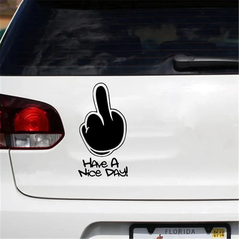 

Car Vinyl Decal Have A Nice DAY Sticker Waterproof Removable for Car Motorcycle Laptop Auto Body Decoration