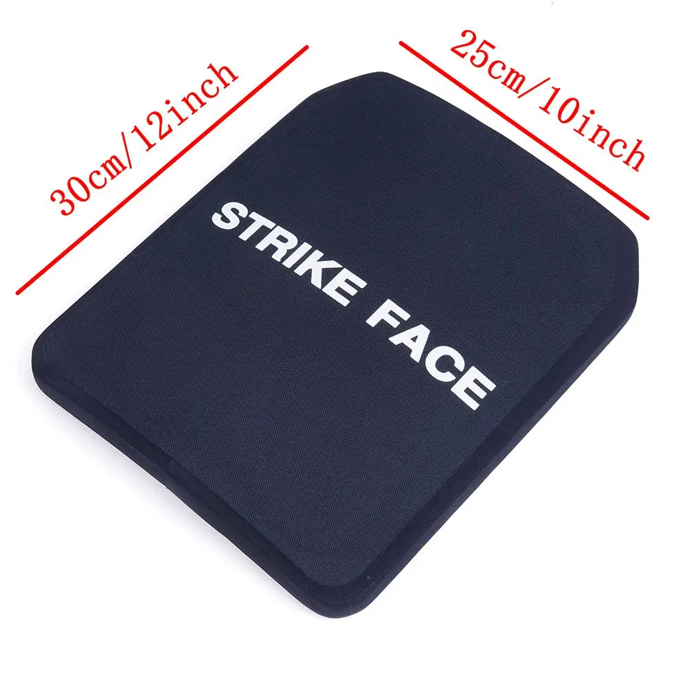 1pc NIJ IV Alumina+Ceramic plate Hard Armor Plates Ballistic Vest Bulletproof Backpack Ballistic Big Plates 10x12 Against AK 47