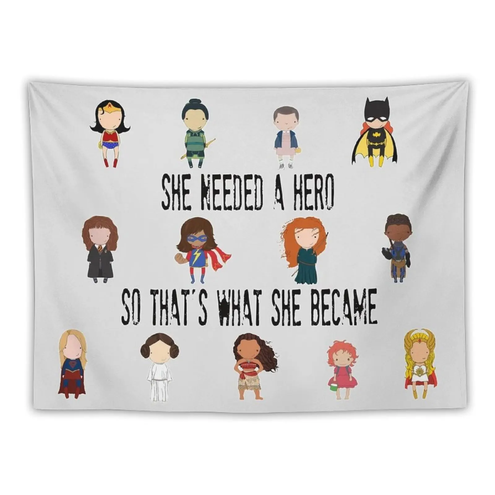 So that's what she became Tapestry Decoration Aesthetic Hanging Wall Tapestry