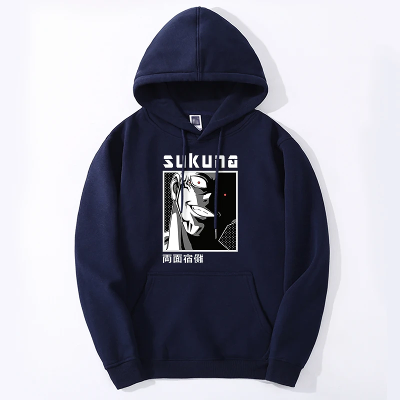 Jujutsu Kaisen Winter Hoodies Sweatshirts Men Women Gojo Satoru Anime Graphic Hoody Harajuku Casual Tracksuit Pullover