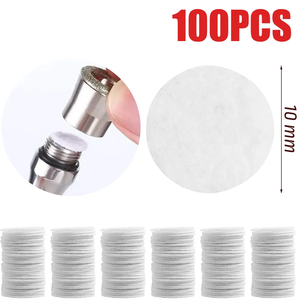 

100pcs Microdermabrasion Filters Replacement Sponge Cotton Round Filtering Pads for Blackhead Removal Beauty Face Care