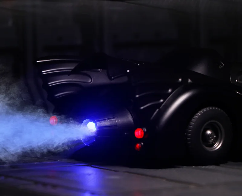 1/24 klassische Film Auto Legierung Batmobil Bat Sport Auto Modell Diecast Metall Spielzeug Racing Auto Modell Sound Licht Simulation Kinder Geschenke – Detail 8
