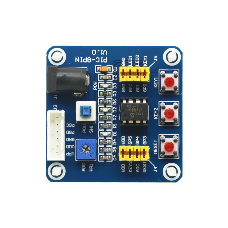 PIC12F675 لوحة التنمية ، تعلم اللوح لاردوينو ، كابل USB