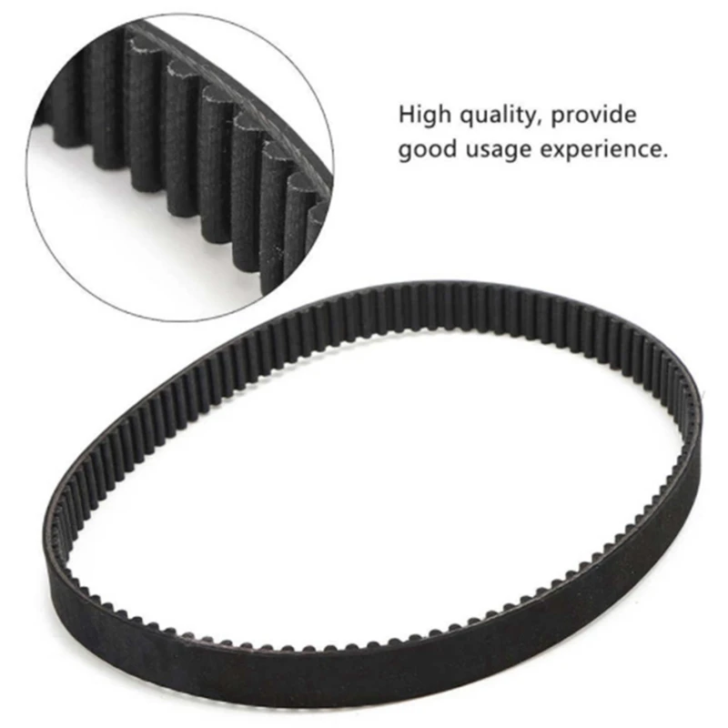 2X Driving Belt Band Accessory For E-Scooter Electric Bike Black Replacement Belt For Electric Scooter 535-5M-15